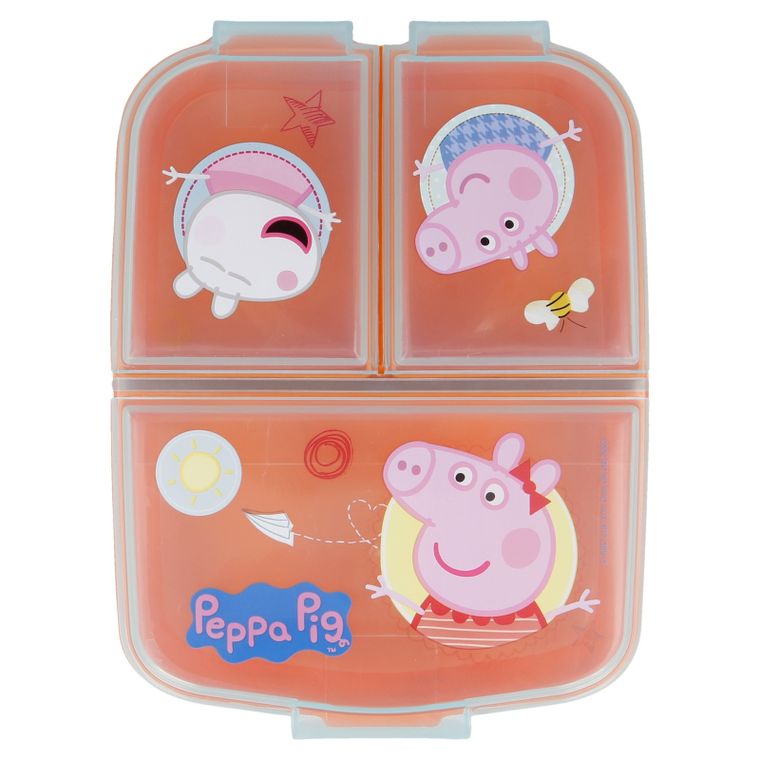 Peppa Pig, cutie pentru pranz cu compartimente