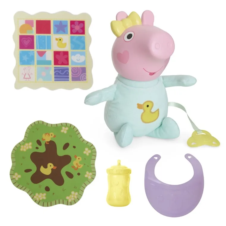 Peppa Pig, Oinks & Snuggles Evie, papusa interactiva