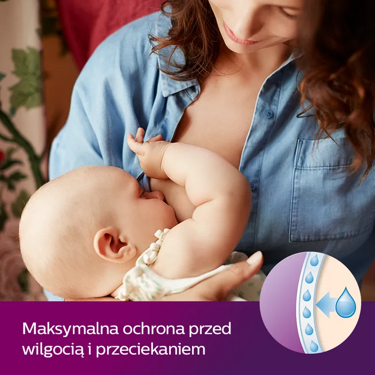 Philips Avent, tampoane pentru san, 100 buc., SCF254/13