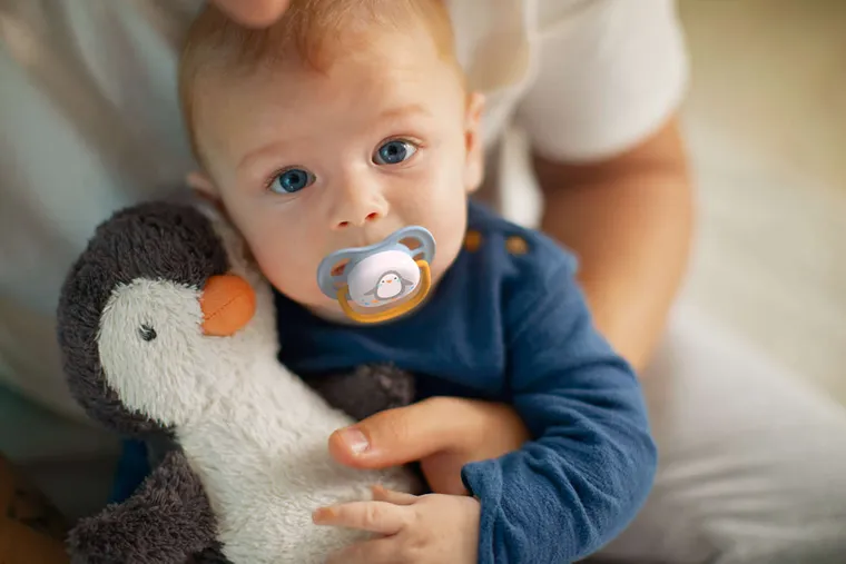 Philips Avent, Ultra Air, Animals, suzeta 0-6 luni pentru baieti, 2 buc.