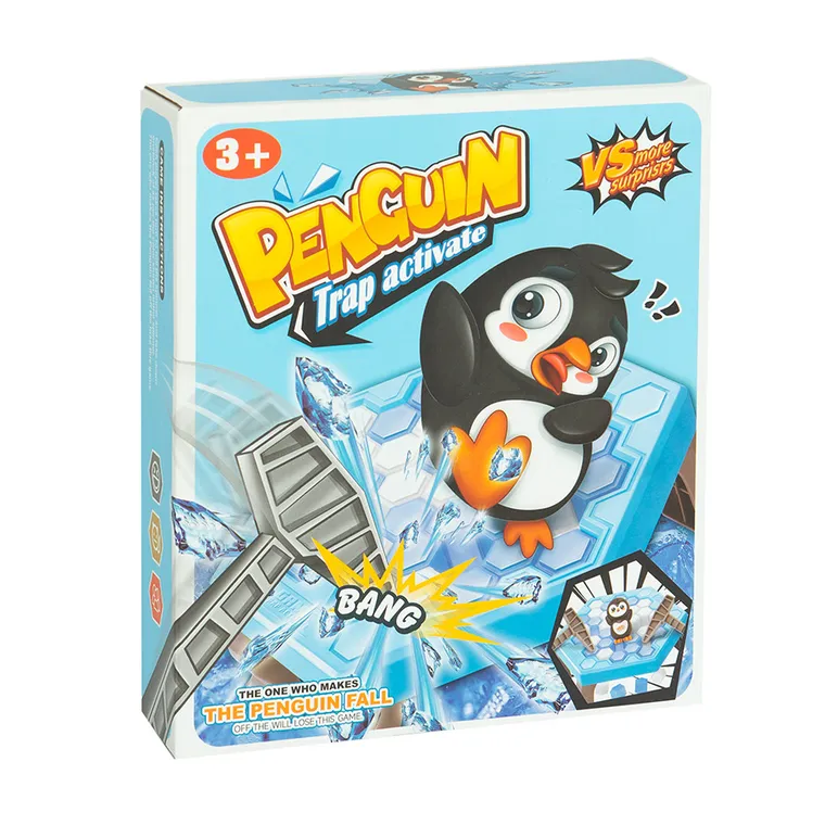 Pinguin pe gheata, joc de indemanare