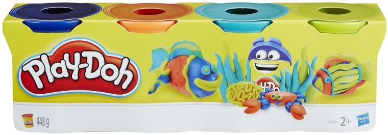 Play-Doh, 4 cutii, set creativ