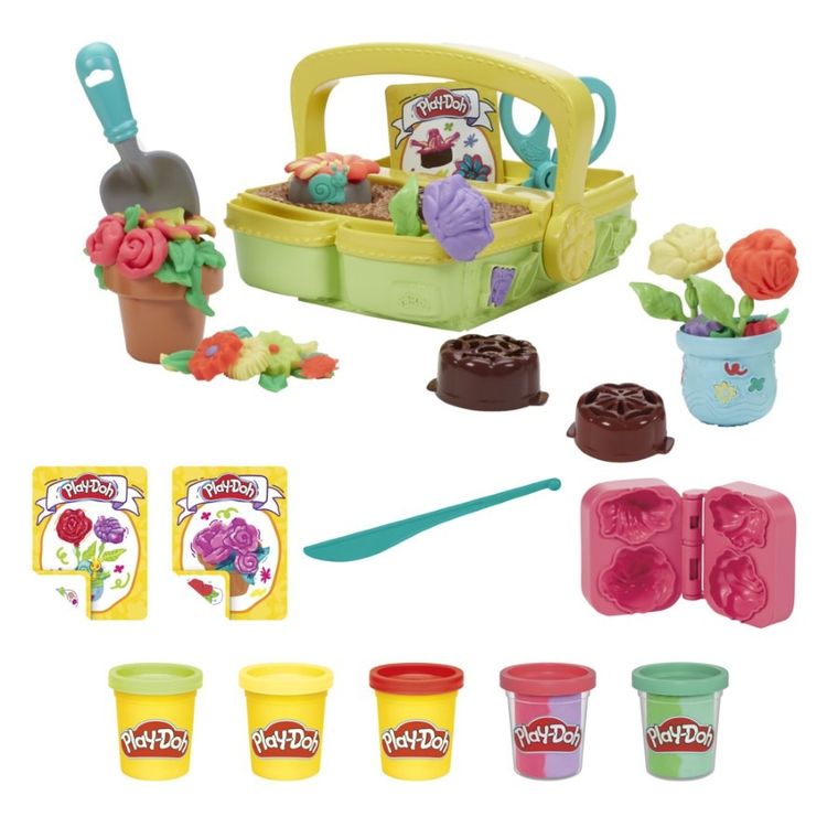 Play-Doh, Blooming Flowers, set creativ cu plastilina