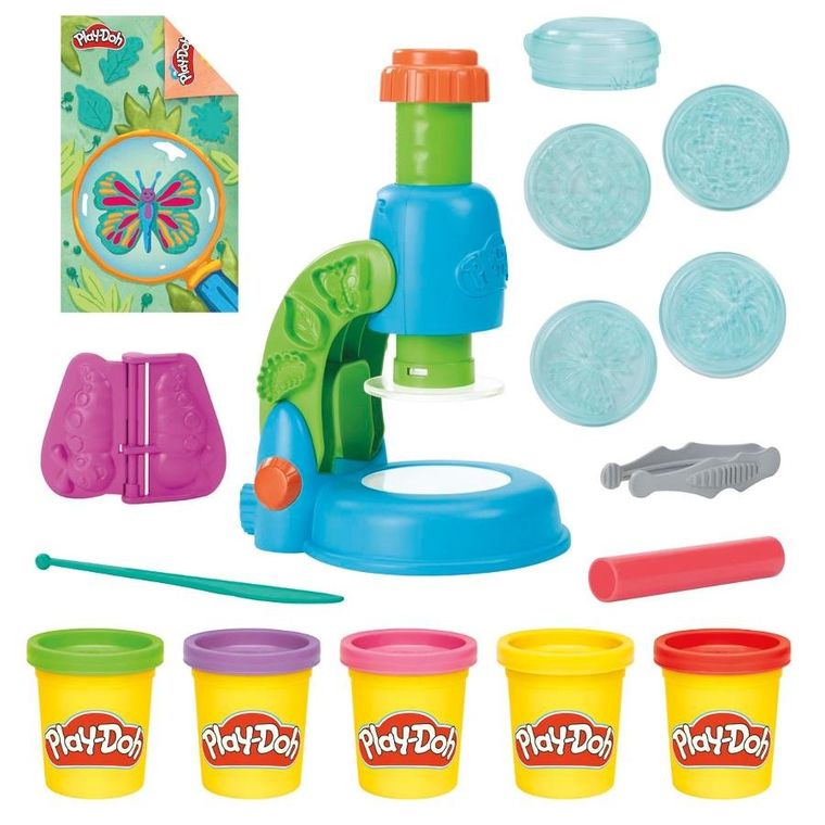 Play-Doh, Light & Look Microscope, set creativ