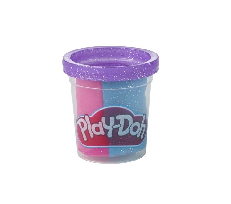 Play-Doh, Magical Stylin' Unicorn, set creativ, 5 cutie cu plastilina