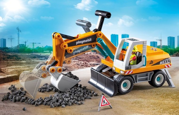 Playmobil, Action Heroes, Excavator mare, 71749