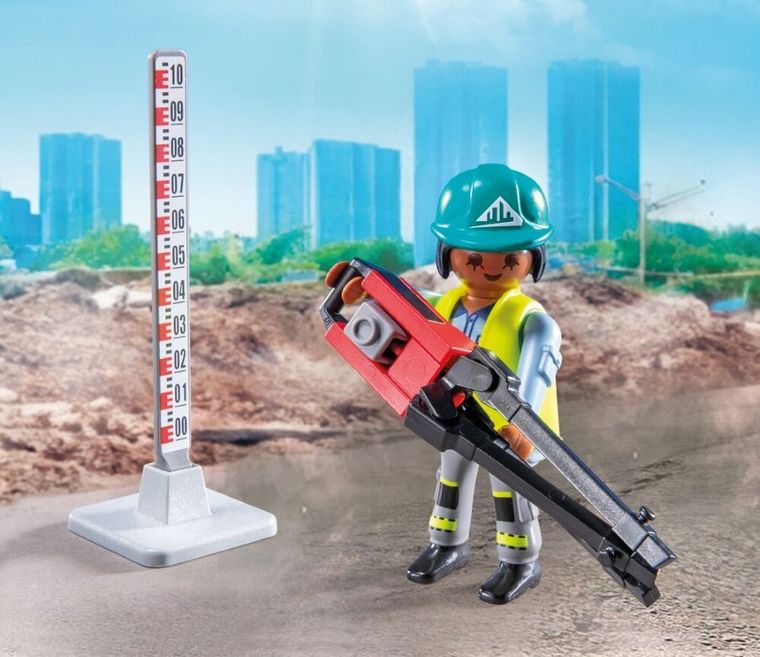 Playmobil, Action Heroes, Lucrari rutiere, 71751