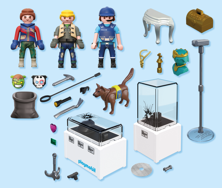 Playmobil, Action Heroes, Urban Park Chase, 71876