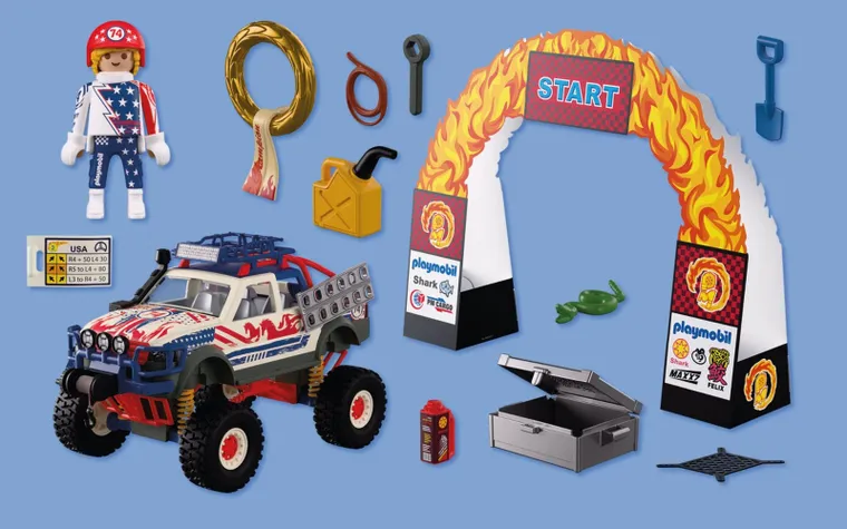 Playmobil, Cars, Camion de teren, 72061