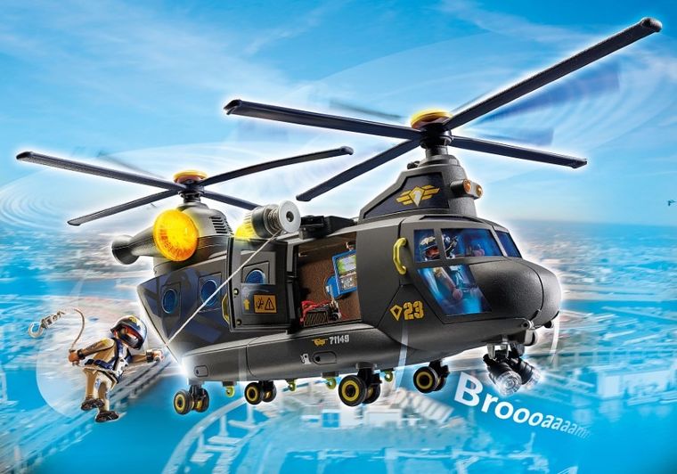 Playmobil, City Action, Elicopter de salvare al fortelor speciale, 71149