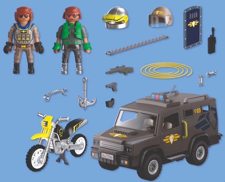 Playmobil, City Action, Vehicul tactic SWAT, 72066