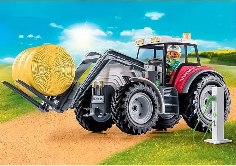 Playmobil, Country, Tractor mare, 71305