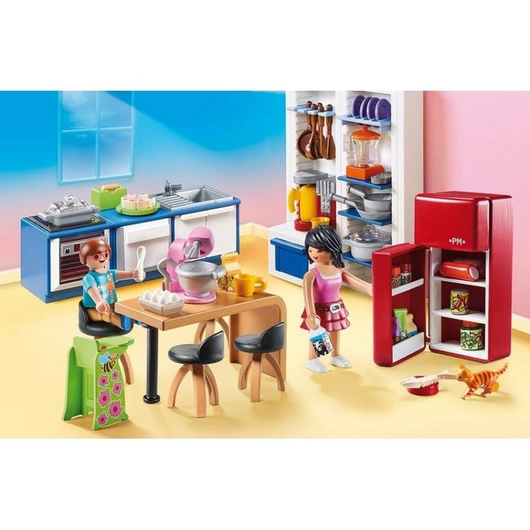 Playmobil, Dollhouse, Bucataria familiei, 70206