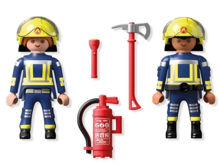 Playmobil, Duo Pack, Brigada de pompieri, 71885