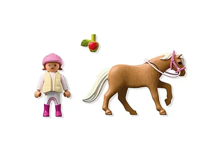 Playmobil, Duo Pack, Fata cu ponei, 71887