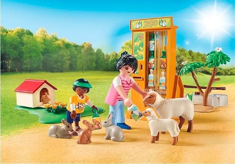 Playmobil, Family Fun, Mini zoo, 71191