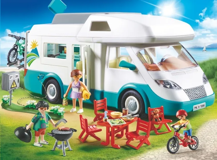 Playmobil, Family Fun, Rulota camping, 70088