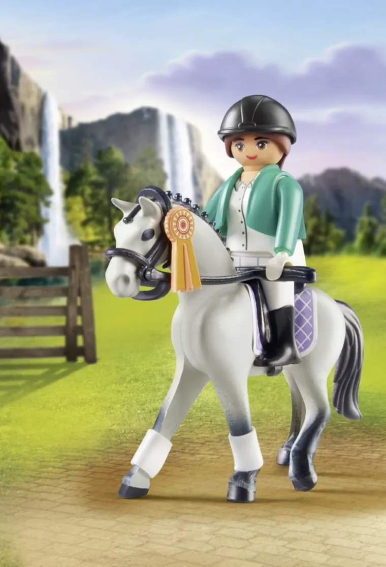 Playmobil, Horses of Waterfall, Calaret de turneu, 71641