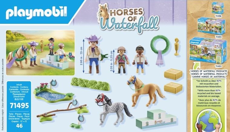 Playmobil, Horses of Waterfall, Turneul poneilor, 71495