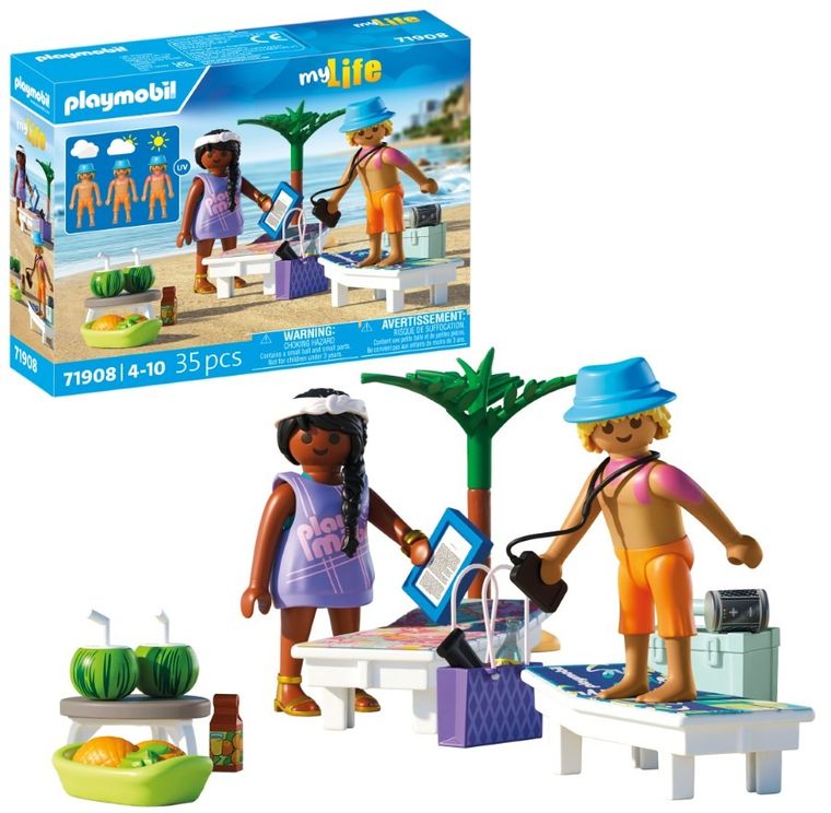 Playmobil, My Life, Calatorie pe plaja, 71908