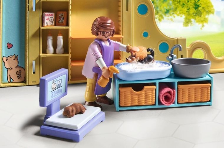 Playmobil, My Life, Casuta pentru catelusi, 71743