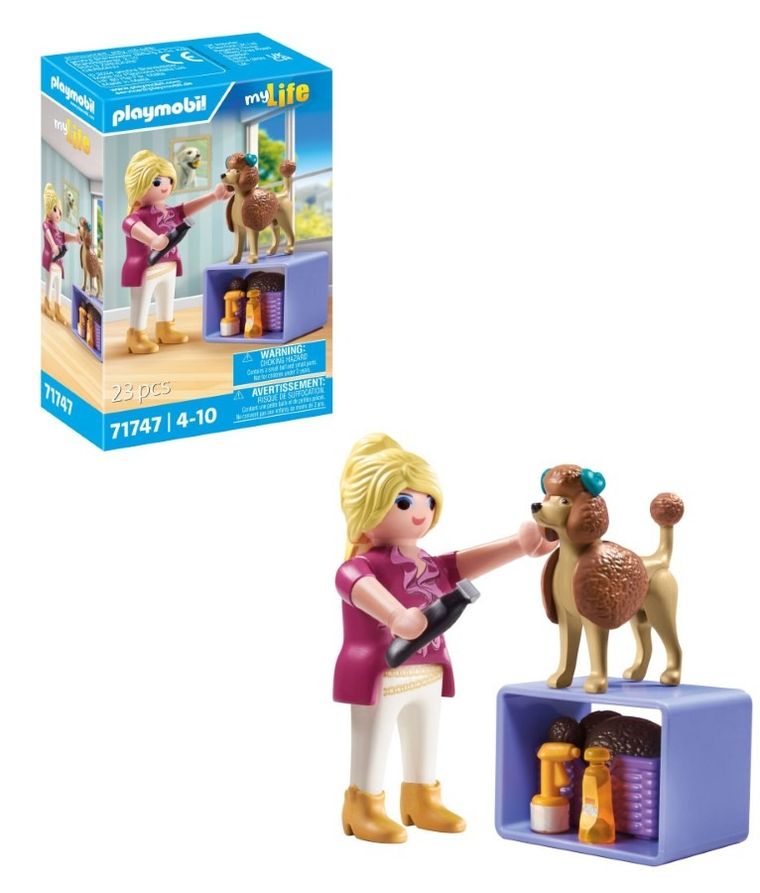 Playmobil, My Life, Ingrijirea catelusilor, 71747