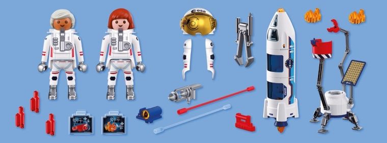Playmobil, Space, Racheta de cercetare ESA pentru Marte, 72011