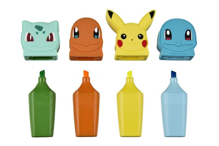 Pokemon, iluminatoare, 4 buc.