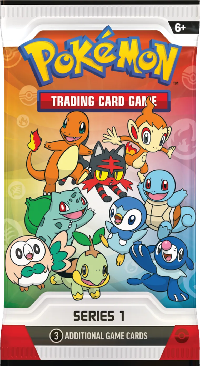 Pokemon TCG: First Partner, Illustration Collection, Series 1, supliment de joc