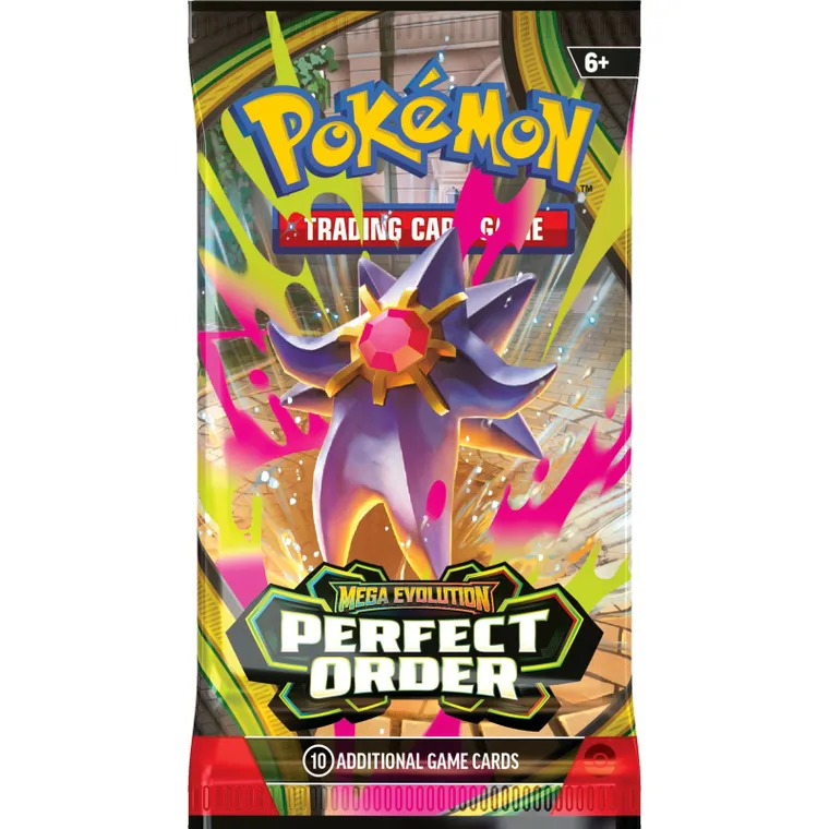 Pokemon TCG: Mega Evolution, Perfect Order, Booster, joc de carti