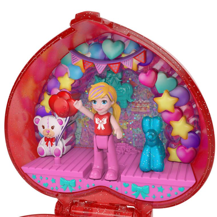Polly Pocket, 80th Anniversary Mattel, set de joaca compact
