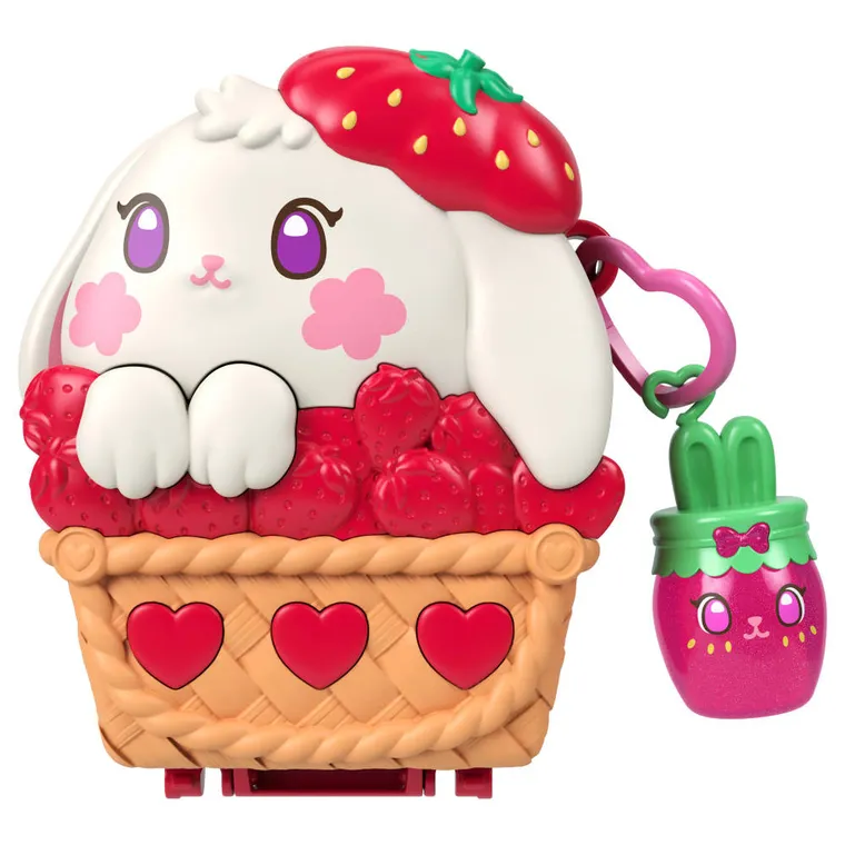 Polly Pocket, Bunny Picnic, set compact cu papusa si accesorii