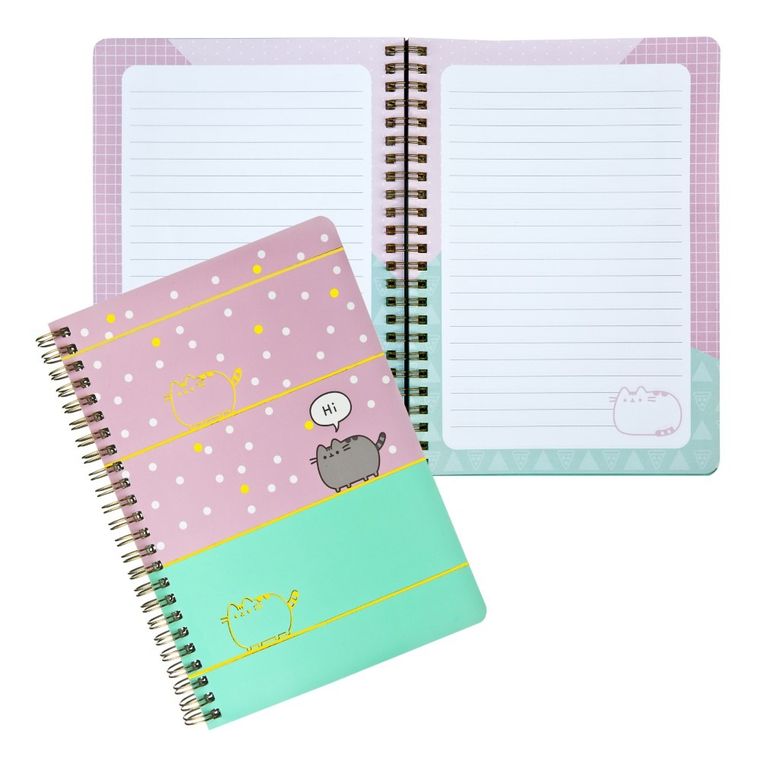 Pusheen, carnetel A5, dictando