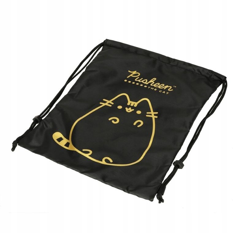 Pusheen The Cat, rucsac cu snur, 43-34 cm, Gold