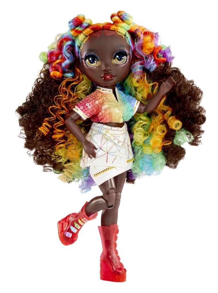 Rainbow High, Creative Crystals, Iris Bow, papusa fashion