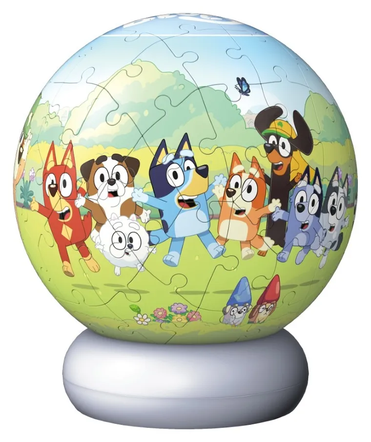 Ravensburger, Bluey, Bila, puzzle 3D, lampa, 72 piese