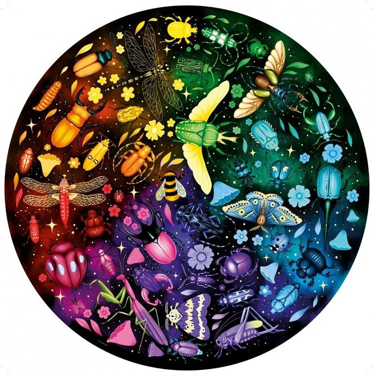 Ravensburger, Circle of Colors, Insects, puzzle, 500 piese