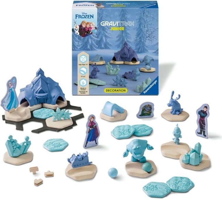 Ravensburger, GraviTrax Junior, Frozen, set suplimentar