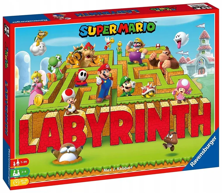 Ravensburger, Labyrinth Super Mario, joc de familie