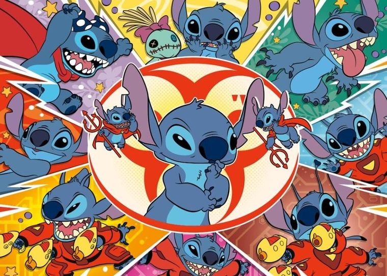Ravensburger, Lilo si Stitch, puzzle, 100 piese