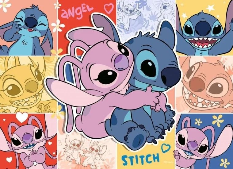 Ravensburger, Lilo si Stitch, puzzle 2D, 4-100 piese
