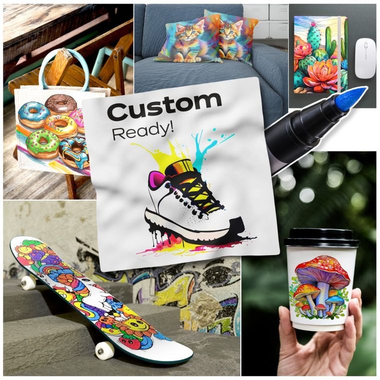 Rawmark, set de markere acrilice, 7 culori