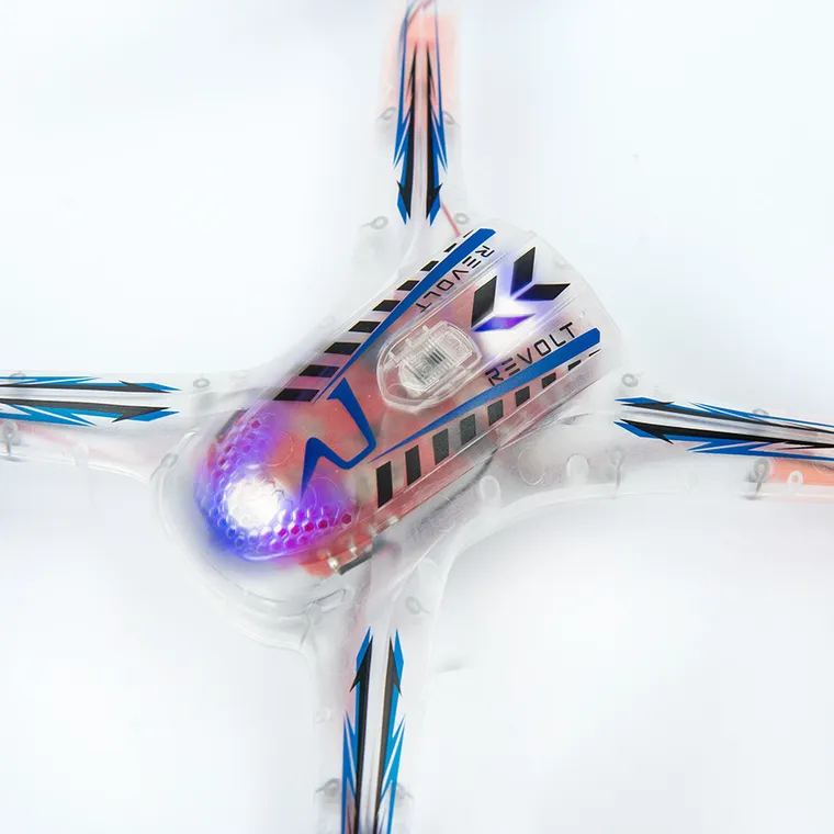 Revolt, NightHawk Stunt Drone RC, drona cu lumini si telecomanda