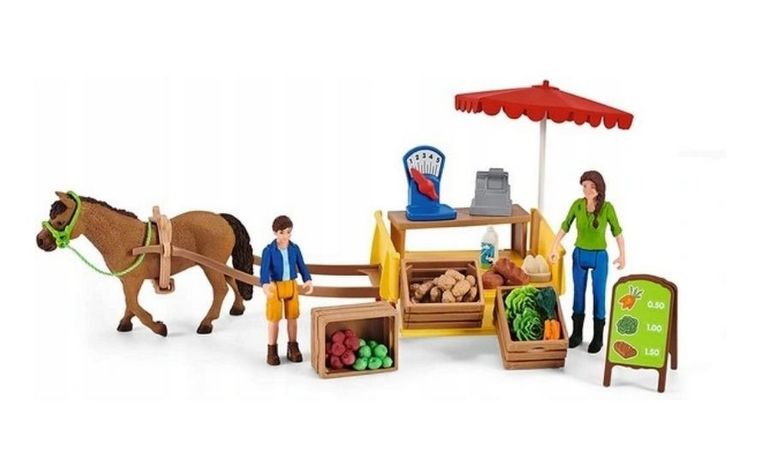 Schleich, Farm World, Ferma mobila, set, 42528