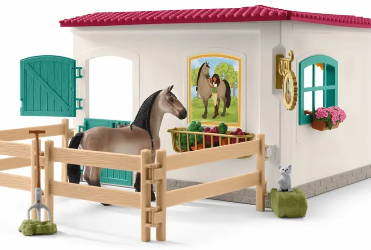 Schleich, Horse Club, Camera grajdarului, set, 42591