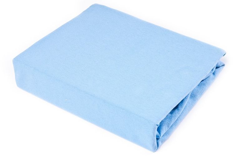 Sensillo, cearceaf cu manere din jersey, 120-60 cm, albastru