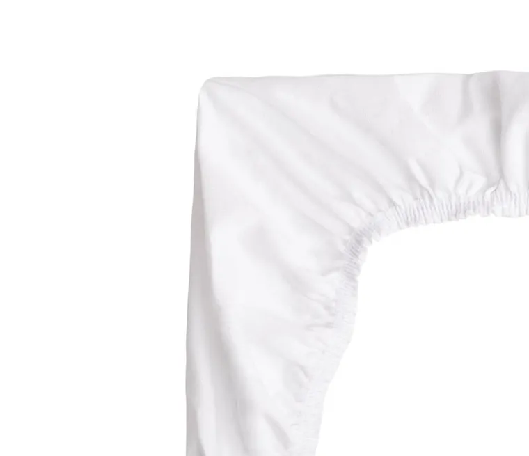 Sensillo, cearceaf impermeabila pentru carucior, tricou alb, 35-75 cm