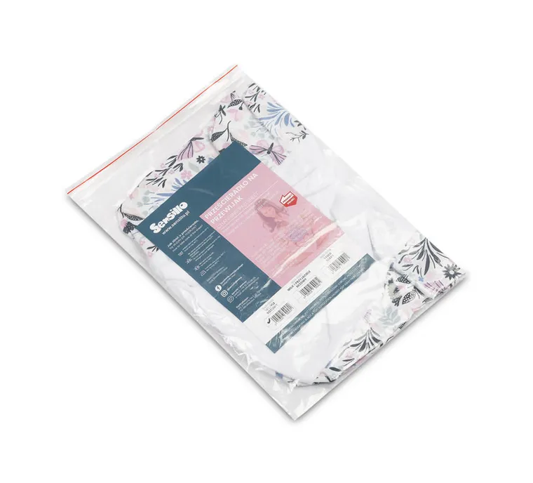 Sensillo, Fluturi, cearceaf pentru masa de infasat, roz, 50-70 cm