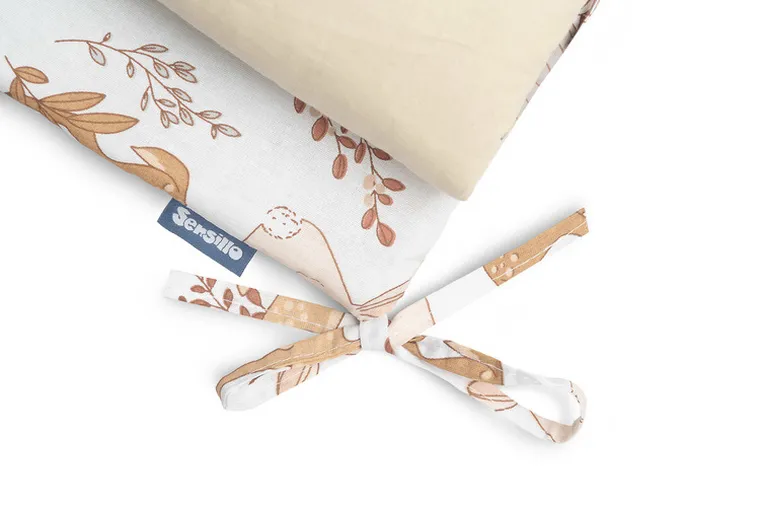 Sensillo, Lupul si prietenii, protectie pentru patut, bej