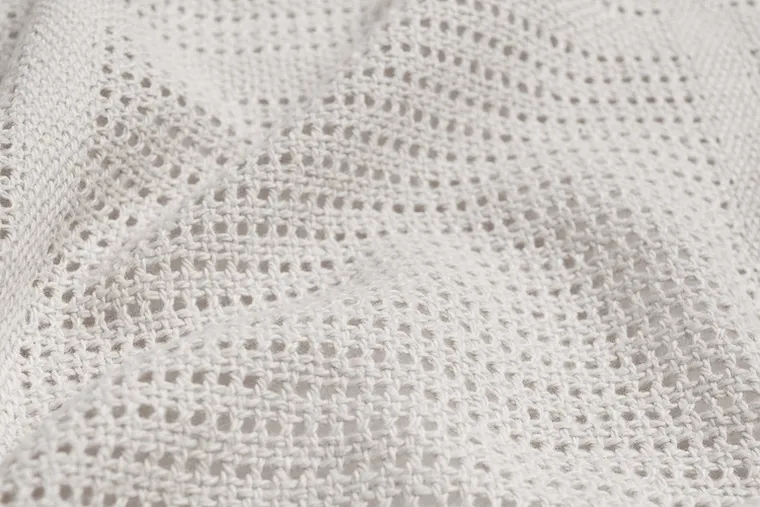 Sensillo, Moli, patura ajurata, gri deschis, 70-110 cm